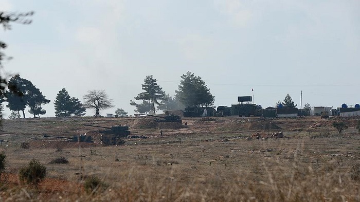 L`Armée turque frappe les positions de Daech en Syrie